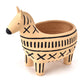 Hestia Ceramic Zebra Planter 34cm