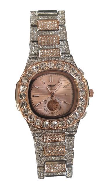 NY LONDON GENTS BLING WATCH PI-7644 Available Multiple Colour