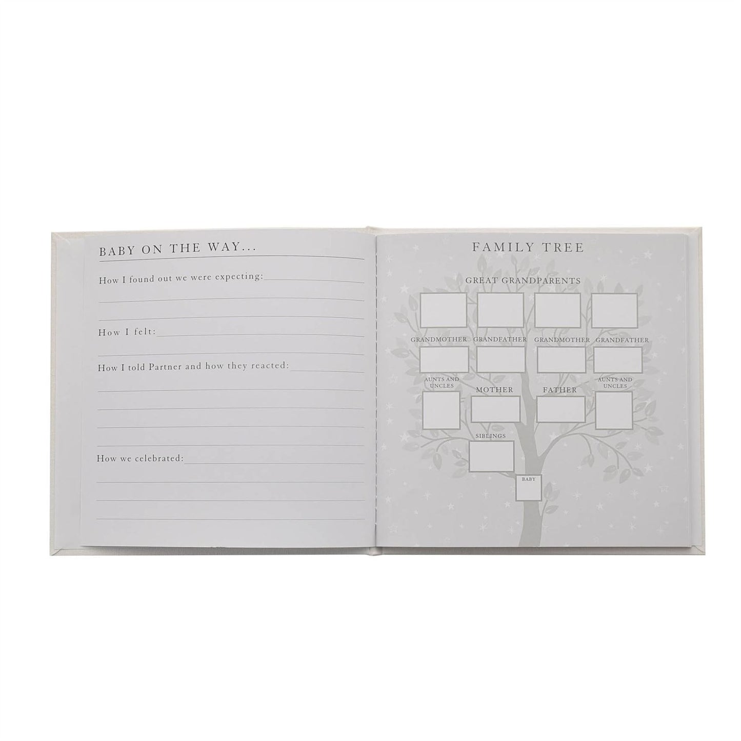 Bambino Linen Pregnancy Journal - 9 Months