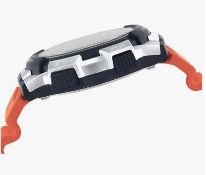 Casio Mens Digital illuminator Sports Orange Rubber Strap Watch - AE-1000W-4BVDF