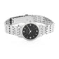 Bulova Women's Diamond Black mother of pearl Dial with Stainless Steel Strap Watch 96P148