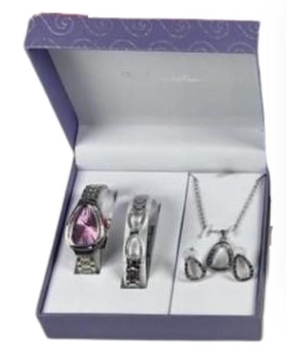 Paul Salatini Ladies Bling Barcelet Watch Gift Sets 2500 Available Multiple Colour