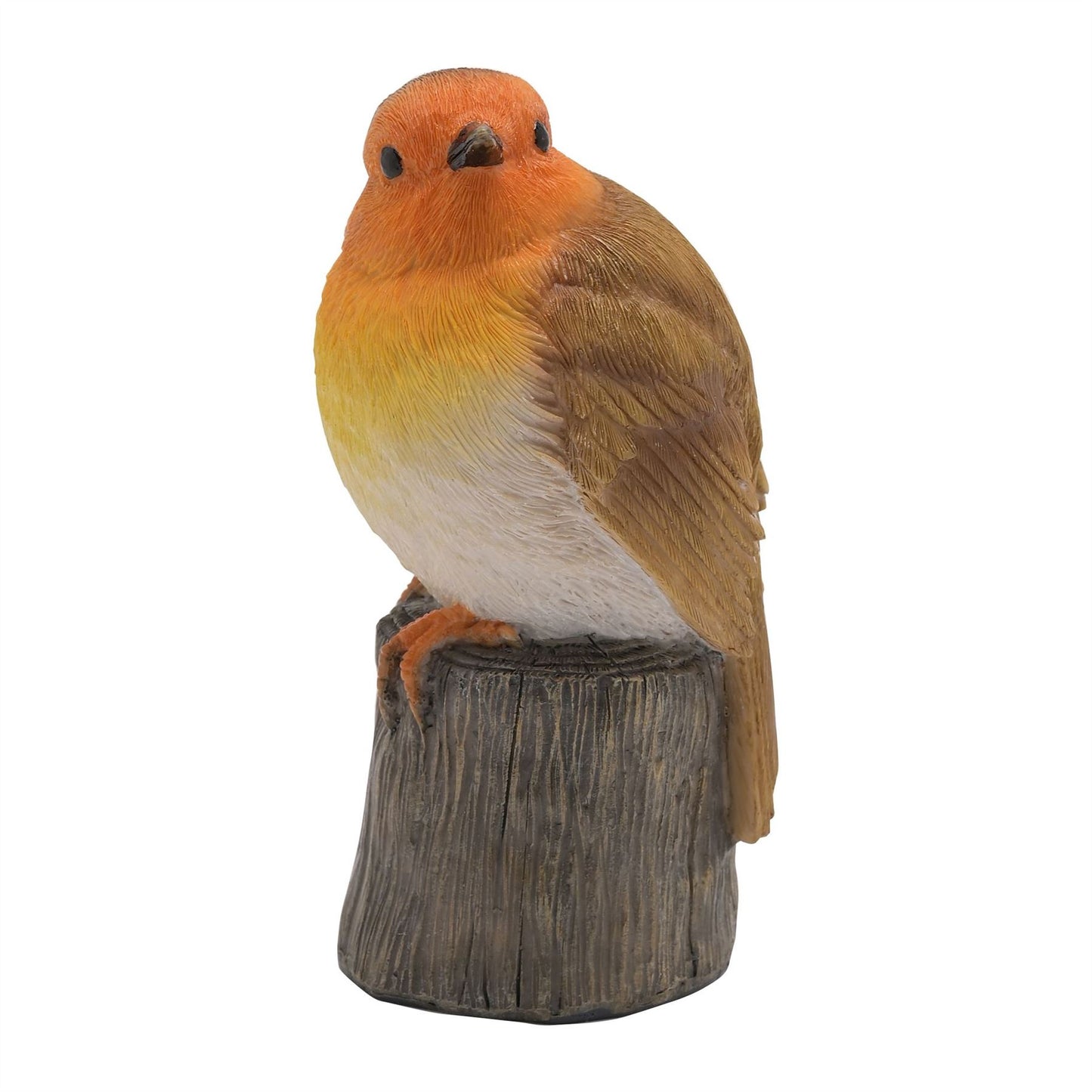 Country Living Robin on Tree Stump Figurine