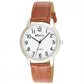 Ravel Mens Basic Classic Leather Strap Watch R0132GC Available Multiple Colour