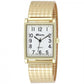 Ravel Mens Basic Classic Rectangular Expander Bracelet Watch R0220