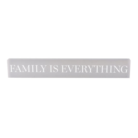 Moments Mantel Plaque - Family is Everything 48cm