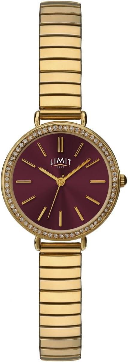 Limit Ladies Bling Analogue Classic Quartz Stainless Steel Strap Watch 6245