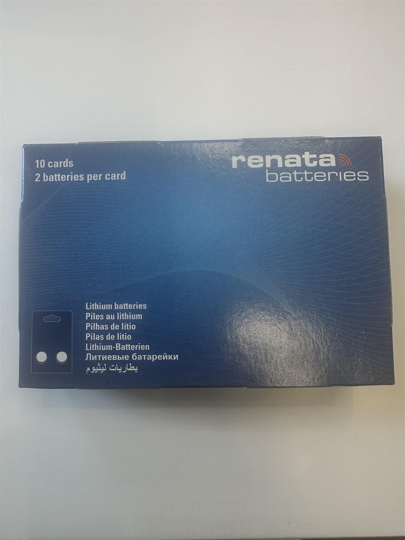 Renata CR1632 Lithium Batteries 20 pack