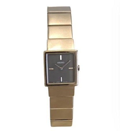 Seiko Ladies Hardlex Crystal Black Face Dial Watch SXJT73P  - CLEARANCE NEEDS RE-BATTERY