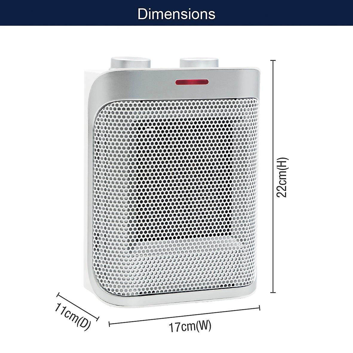 Spear & Jackson Ceramic Portable Heater 1500 Watt