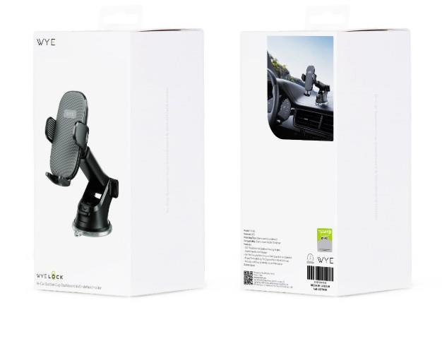 WYELOCK In-Car Suction Cup Dashboard & Windshield Holder