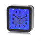 Ravel Square Mid Sized LED Quartz Alarm Clock RC048 Available Multiple Colour