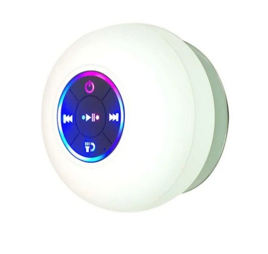 Intempo Bluetooth Splashproof Shower Speaker- White