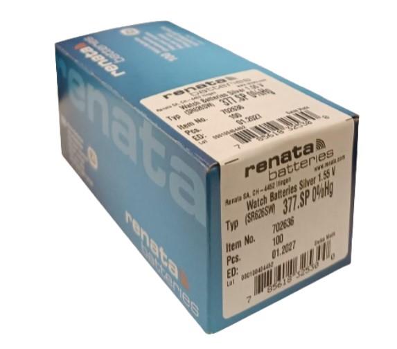 RENATA SP Watch Batteries Pack Of 100 Available Multiple Sizes