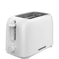 Daewoo Essentials 1.7 Litre Cordless Kettle and 2 Slice Toaster Set White