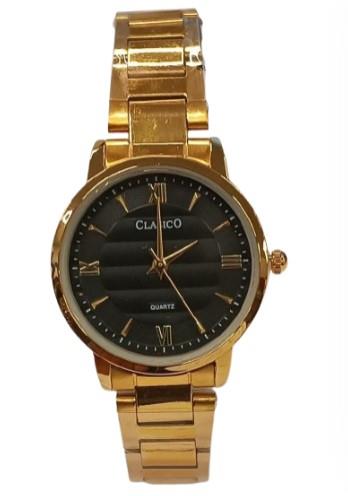 Clasico Ladies Water Resistant Dial Metal Strap Bracelet Watch Available Multiple Colour