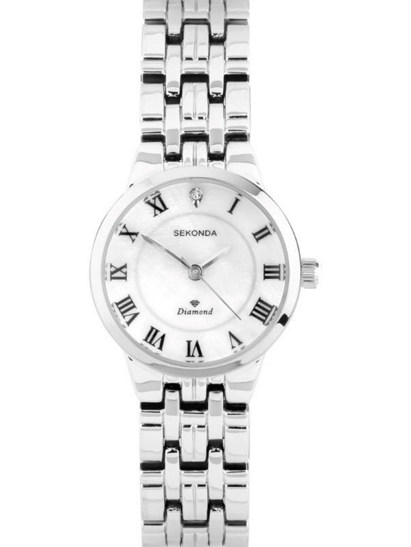 Sekonda Mens  Black day Dial Bracelet Watch