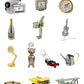 Miniature Clock 10 Assorted - CLEARANCE NEEDS RE-BATTERY