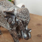 Aztec Patterned Elephant Figurine