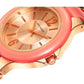 Mark Maddox Ladies Fashion Bling Dial Pink & Rosegold Tone stainless steel Bracelet watch - CLEARANCE NEEDS RE-BATTERY