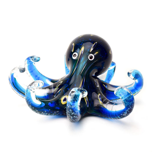 Objets dArt Glass Figurine - Octopus Figurine