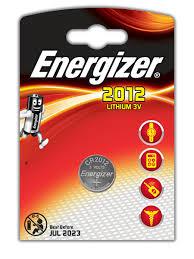 ENERGIZER LITHIUM 3V CR2012 BATTERY