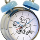 GTP Unisex Sounding Voice Double Bell Quartz Alarm Clock Available Multiple Design