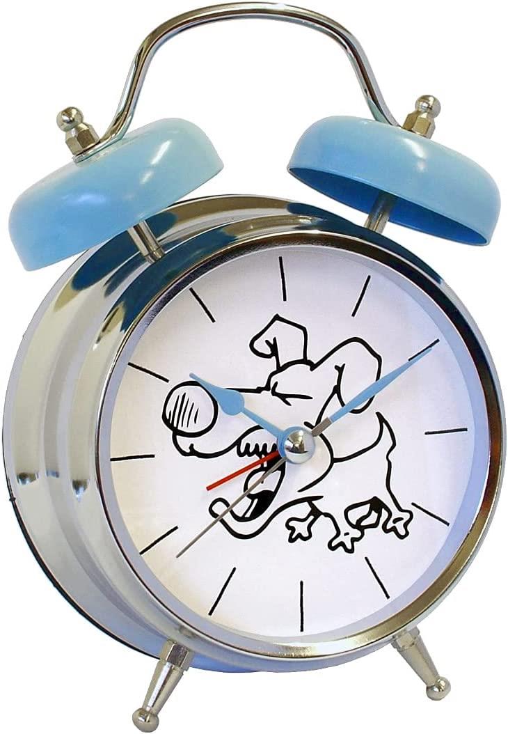 GTP Unisex Sounding Voice Double Bell Quartz Alarm Clock Available Multiple Design