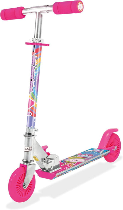 Ozbozz 2 Wheel Unicorn Magical Sparkles Scooter Pink SV14713