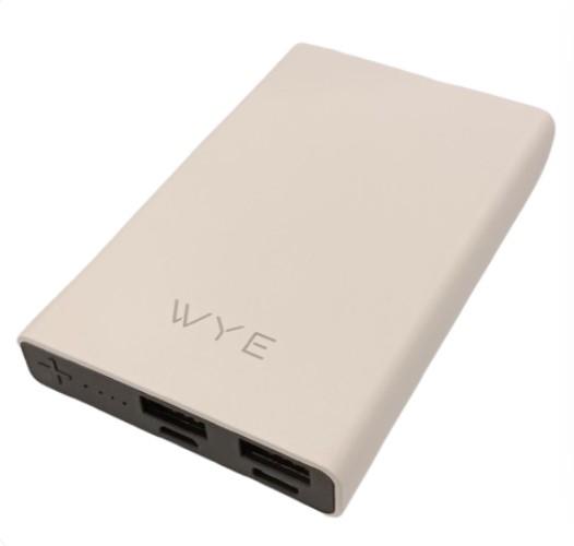 WYEFLUX 5000mAh Portable Power Bank Available BLACK/WHITE