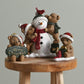 Teddy Bear with Gift Figurine