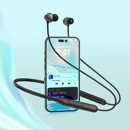 Wyewave Neck-Mount Wireless Sport Earphone Black