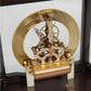 Wm.Widdop Skeleton Movement Mantel Clock 25cm