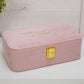 Amore Pink Velvet Jewellery Box "Mother of The Groom"