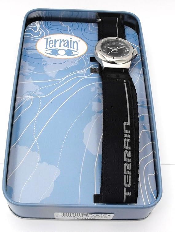 Terrain Children Boys Boardrider Sports Surf Velcro Strap Rotating Bezel Watch TV-1313B - CLEARANCE NEEDS RE-BATTERY