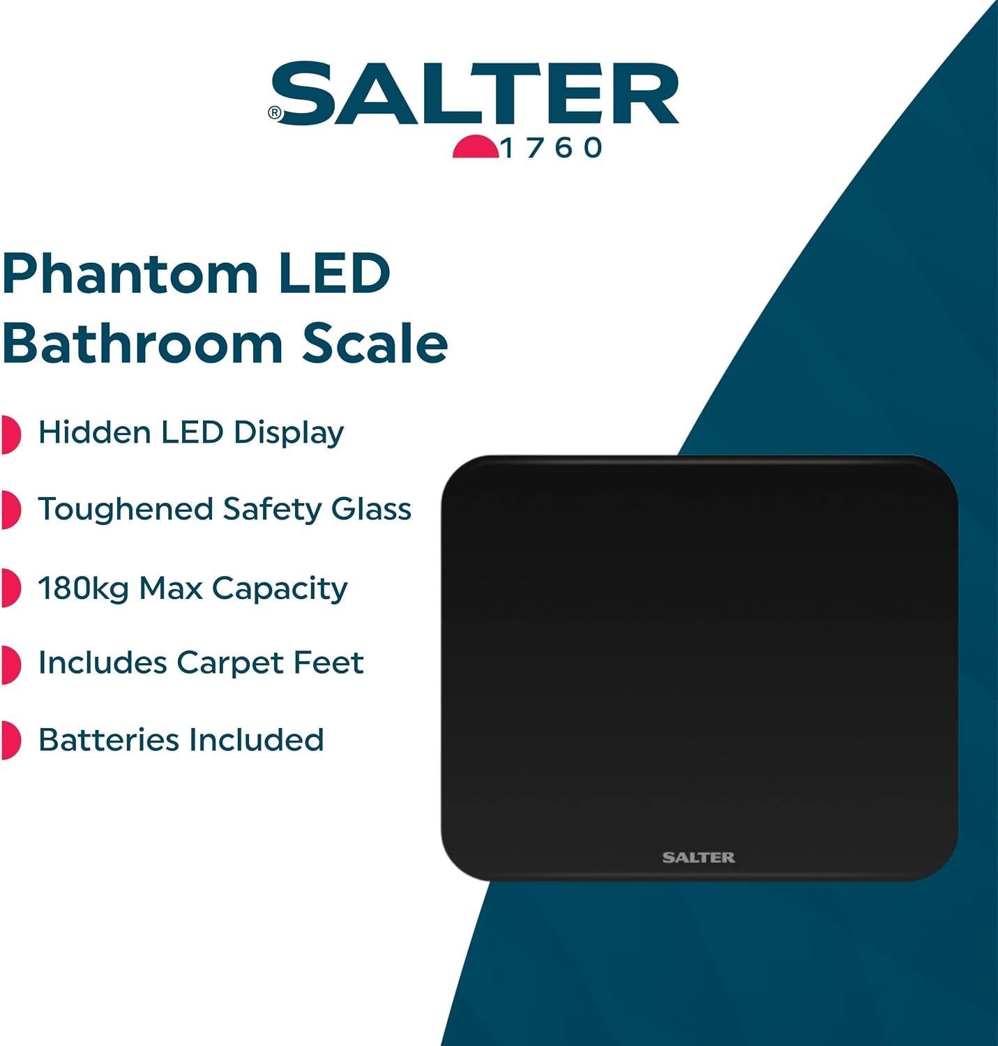 Salter Phantom Bathroom Digital Scale 180 Kg