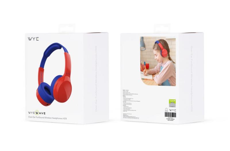 WYE Over-Ear FunSound Wireless Headphones HS19