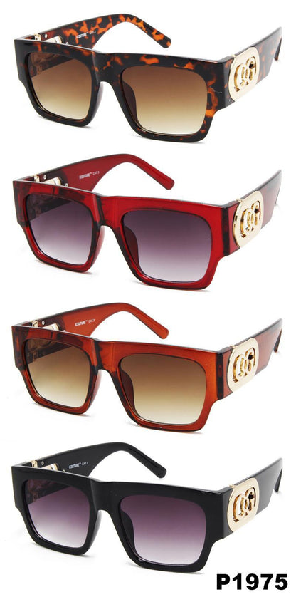 iCouture Adult Unisex Sunglasses 12 Assorted Colour P1975