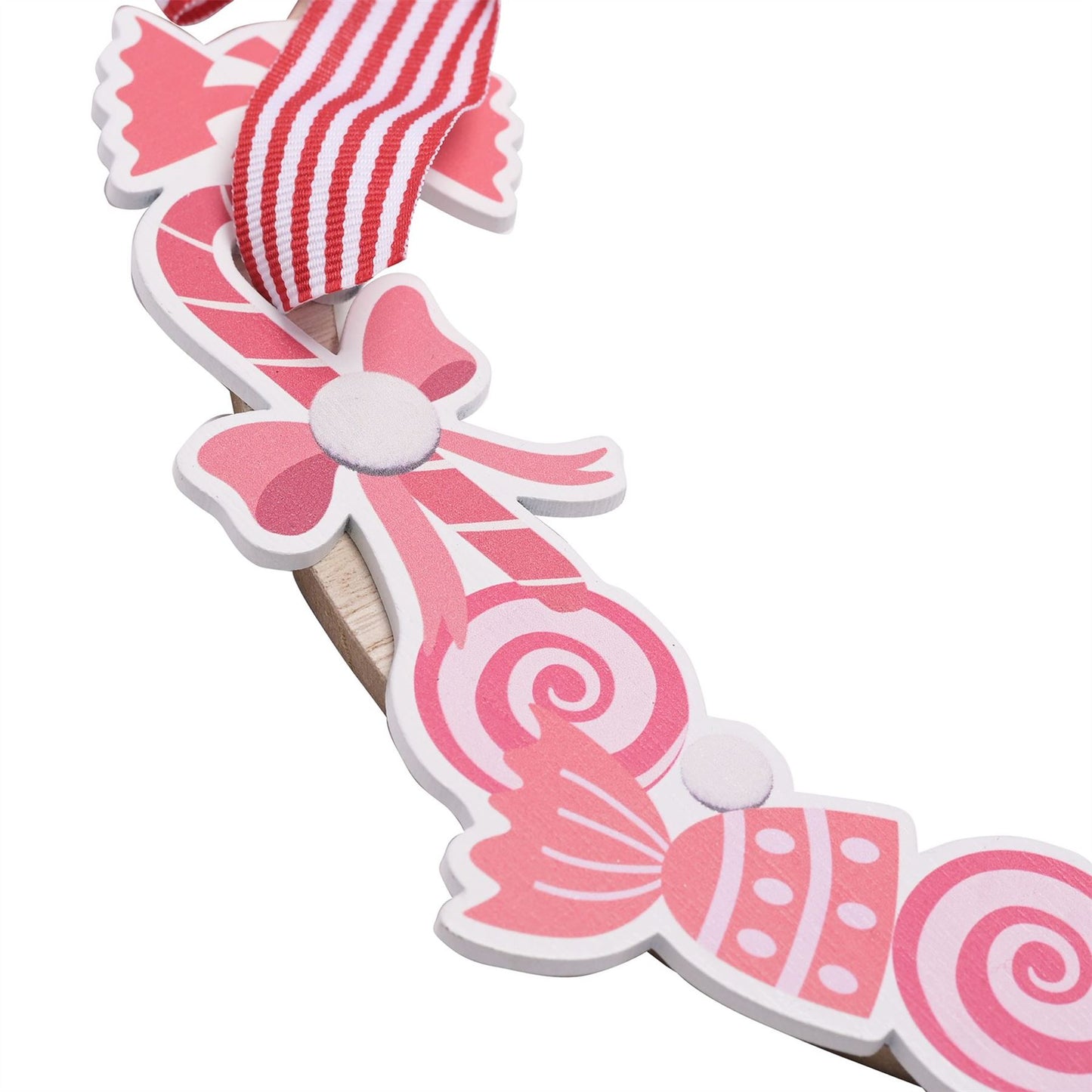 Hanging Wreath Plaque - Candy