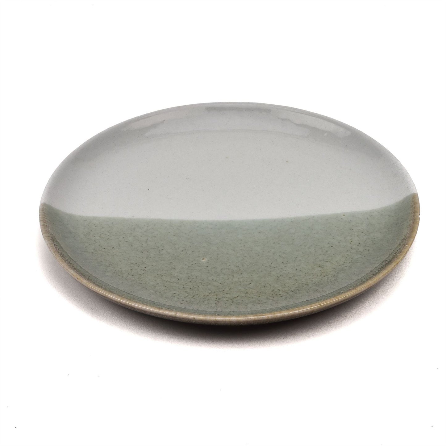 Hestia Set of 4 Reactive Glaze Grey Side Plates 18cm