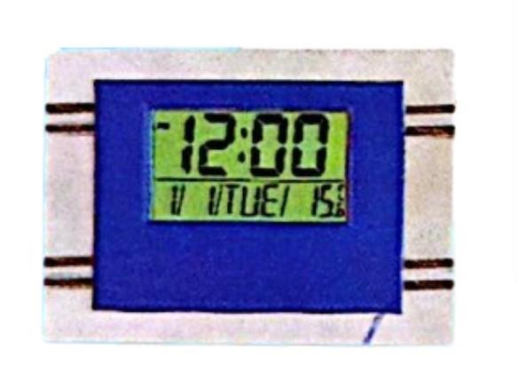 Kadio Kenko Digital Temperature Day/Date Display Wall Mounted Clock Available Colours