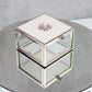 Sophia Embellished Flower Trinket Box with Enamel Lid