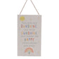 Petit Cheri Gift Set - Scan Frame, Plaque & Macrame Rainbow