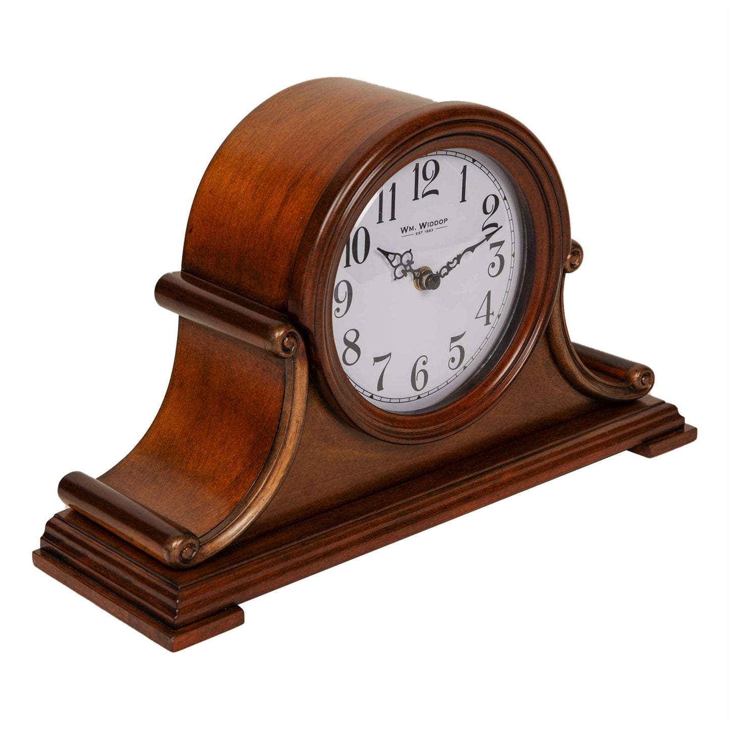 Wm Widdop Napoleon Mantel Clock Arabic Dial