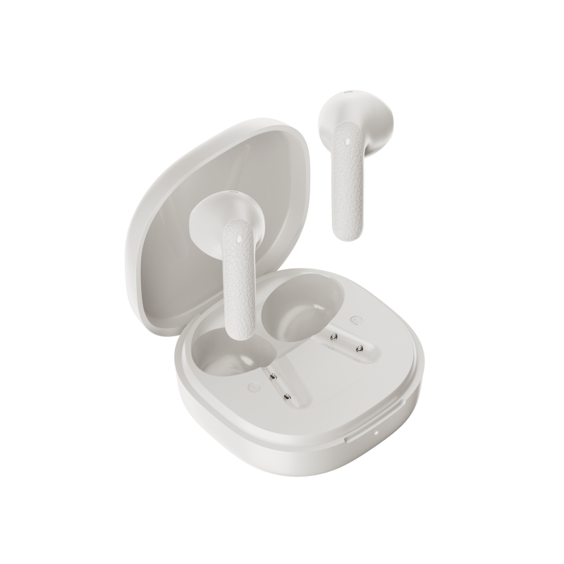 WyeWave In-Ear Wireless ENC & Water Resistant Earbuds Beige