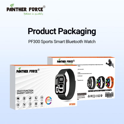 Panther Force Stylish AMOLED Display Smart Watch
