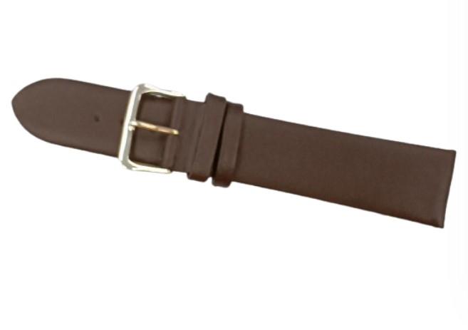 Genuine Dark Brown Leather Watch Straps Avilable Size 20mm-22mm