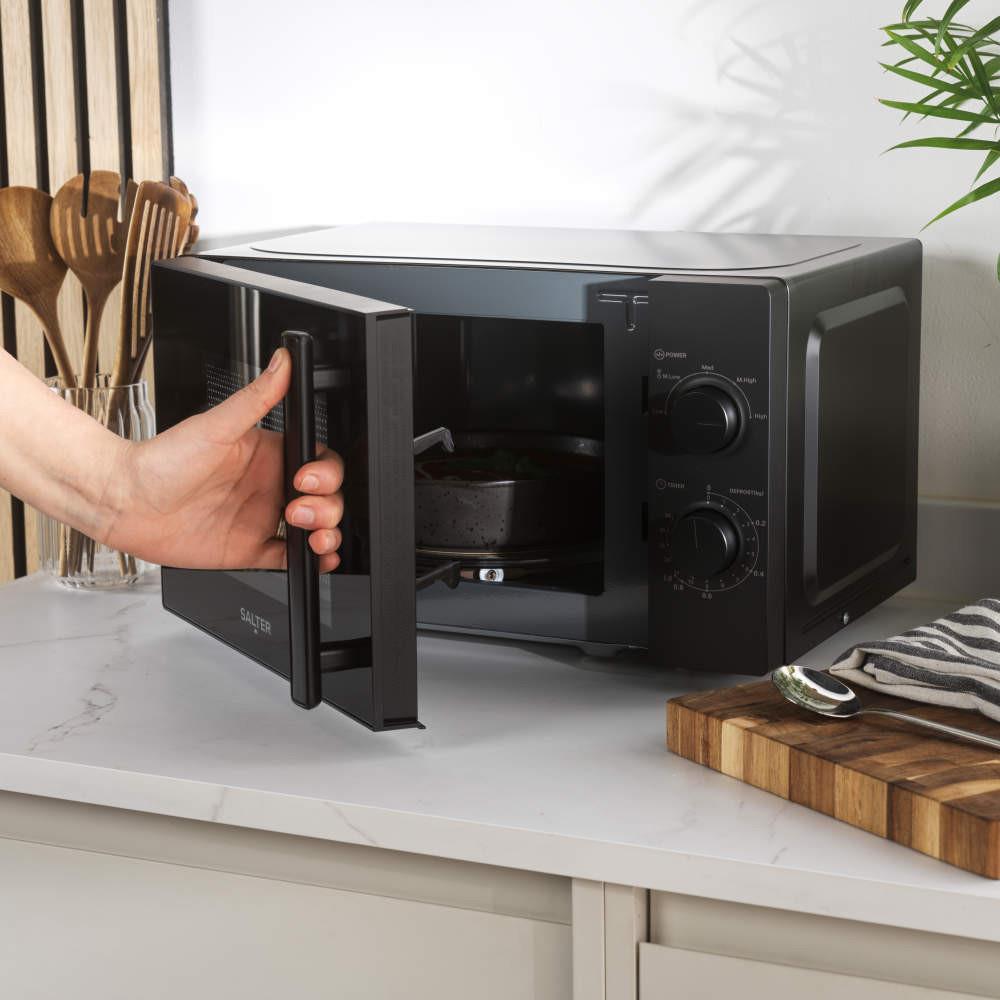 Salter Kuro 20L Manual Microwave - Black