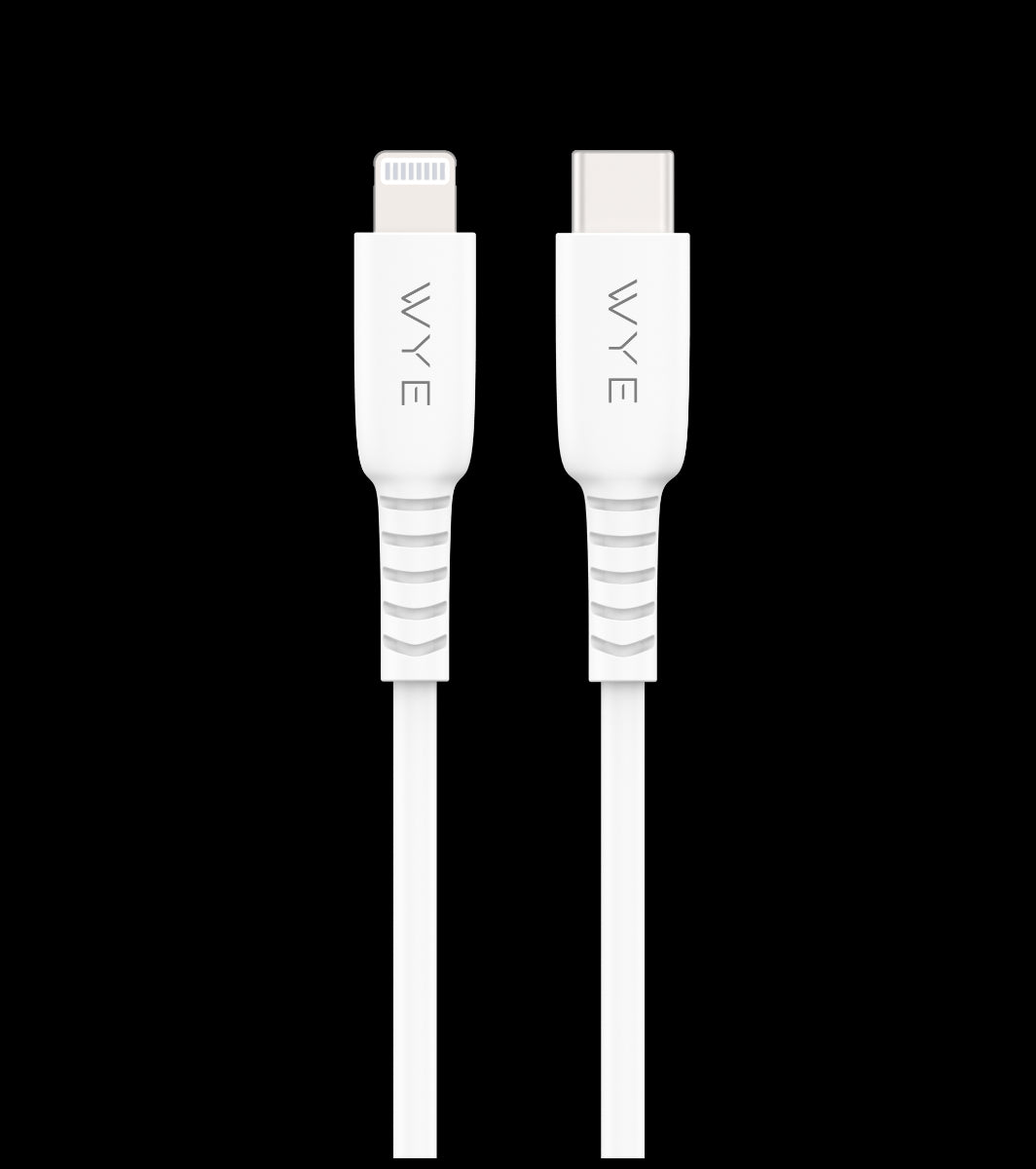 WYE USB-C to 8-Pin Fast Charging & Data Cable 0.25M