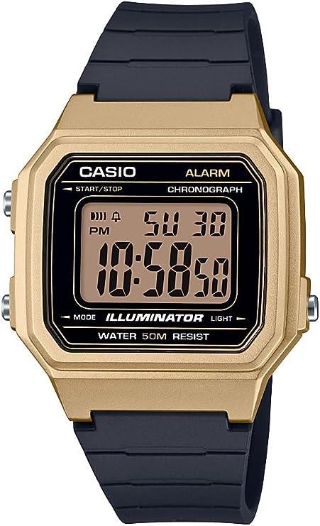 Casio Mens illuminator alarm Digital Watch W-217HM-9AVDF